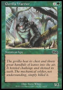 Gorilla Warrior⁣ - Urza's Saga⁣ (Common)⁣ [256]