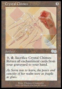 Crystal Chimes⁣ - Urza's Saga⁣ (Uncommon)⁣ [292]