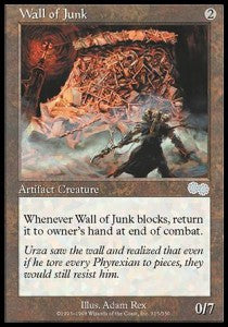 Wall of Junk⁣ - Urza's Saga⁣ (Uncommon)⁣ [315]