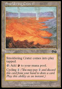 Smoldering Crater⁣ - Urza's Saga⁣ (Common)⁣ [328]