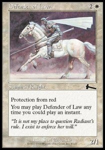Defender of Law⁣ - Urza's Legacy⁣ (Common)⁣ [5]