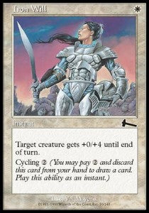 Iron Will⁣ - Urza's Legacy⁣ (Common)⁣ [10]