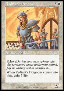 Radiant's Dragoons⁣ - Urza's Legacy⁣ (Uncommon)⁣ [21]