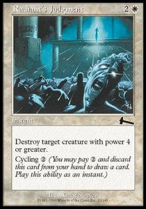 Radiant's Judgment⁣ - Urza's Legacy⁣ (Common)⁣ [22]