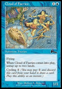 Cloud of Faeries⁣ - Urza's Legacy⁣ (Common)⁣ [29]