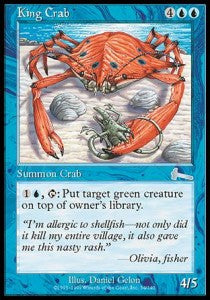 King Crab⁣ - Urza's Legacy⁣ (Uncommon)⁣ [34]