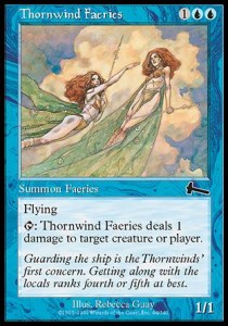 Thornwind Faeries⁣ - Urza's Legacy⁣ (Common)⁣ [44]