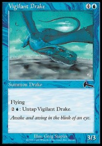 Vigilant Drake⁣ - Urza's Legacy⁣ (Common)⁣ [46]