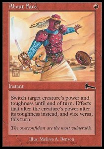 About Face⁣ - Urza's Legacy⁣ (Common)⁣ [73]