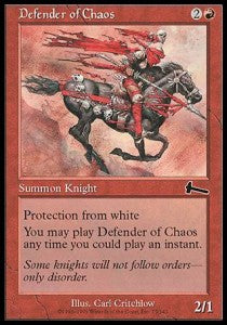 Defender of Chaos⁣ - Urza's Legacy⁣ (Common)⁣ [75]