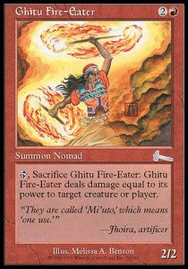 Ghitu Fire-Eater⁣ - Urza's Legacy⁣ (Uncommon)⁣ [76]