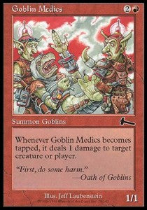 Goblin Medics⁣ - Urza's Legacy⁣ (Common)⁣ [79]