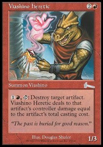 Viashino Heretic⁣ - Urza's Legacy⁣ (Uncommon)⁣ [95]
