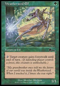 Weatherseed Elf⁣ - Urza's Legacy⁣ (Common)⁣ [115]