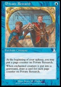 Private Research⁣ - Urza's Destiny⁣ (Uncommon)⁣ [41]