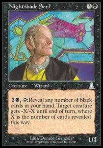 Nightshade Seer⁣ - Urza's Destiny⁣ (Uncommon)⁣ [63]