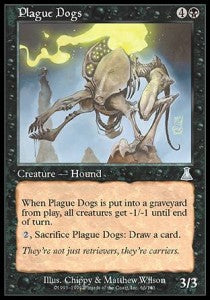 Plague Dogs⁣ - Urza's Destiny⁣ (Uncommon)⁣ [66]