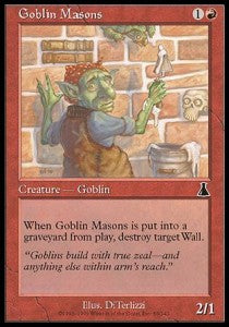 Goblin Masons⁣ - Urza's Destiny⁣ (Common)⁣ [86]