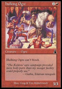 Hulking Ogre⁣ - Urza's Destiny⁣ (Common)⁣ [87]