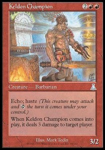 Keldon Champion⁣ - Urza's Destiny⁣ (Uncommon)⁣ [90]