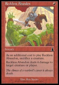 Reckless Abandon⁣ - Urza's Destiny⁣ (Common)⁣ [94]