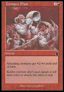 Trumpet Blast⁣ - Urza's Destiny⁣ (Common)⁣ [98]