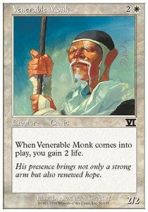Venerable Monk - Sixth Edition (Common) [6ED-50]