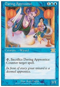 Daring Apprentice - Sixth Edition (Rare) [6ED-62]