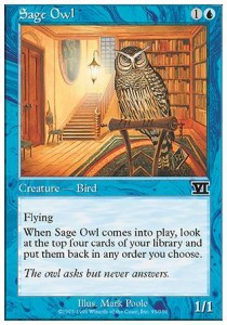 Sage Owl - Sixth Edition (Common) [6ED-95]