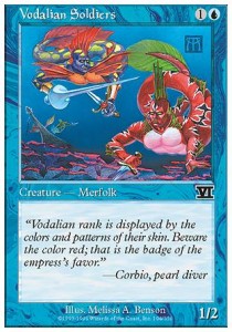 Vodalian Soldiers - Sixth Edition (Common) [6ED-104]