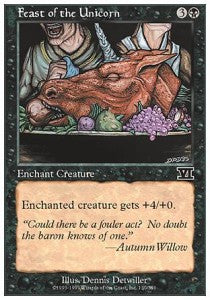 Feast of the Unicorn - Sixth Edition (Common) [6ED-130]