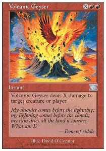 Volcanic Geyser - Sixth Edition (Uncommon) [6ED-215]
