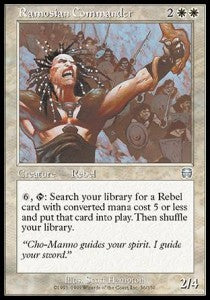 Ramosian Commander⁣ - Mercadian Masques⁣ (Uncommon)⁣ [36]