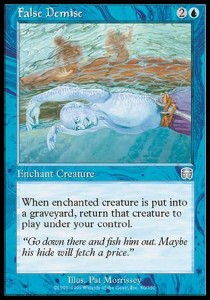 False Demise⁣ - Mercadian Masques⁣ (Uncommon)⁣ [80]