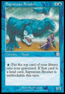Saprazzan Breaker⁣ - Mercadian Masques⁣ (Uncommon)⁣ [98]