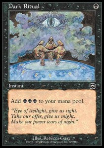 Dark Ritual⁣ - Mercadian Masques⁣ (Common)⁣ [129]