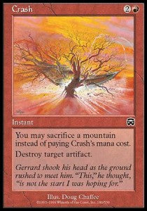 Crash⁣ - Mercadian Masques⁣ (Common)⁣ [186]