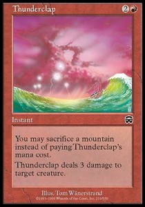 Thunderclap⁣ - Mercadian Masques⁣ (Common)⁣ [219]