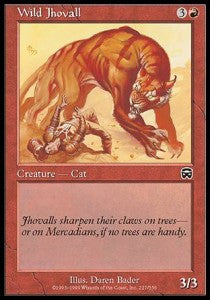 Wild Jhovall⁣ - Mercadian Masques⁣ (Common)⁣ [227]