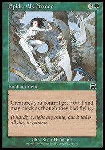 Spidersilk Armor⁣ - Mercadian Masques⁣ (Common)⁣ [273]