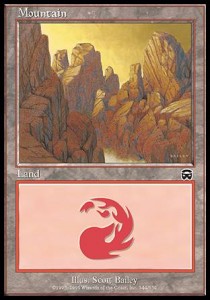 Mountain (V.2)⁣ - Mercadian Masques⁣ (Land)⁣ [344]