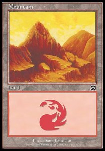 Mountain (V.3)⁣ - Mercadian Masques⁣ (Land)⁣ [345]