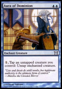 Aura of Dominion⁣ - Champions of Kamigawa⁣ (Uncommon)⁣ [51]