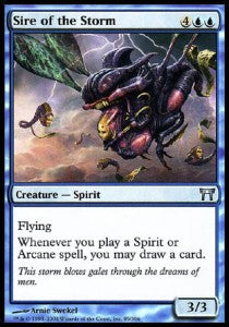 Sire of the Storm - Champions of Kamigawa (Uncommon) [CHK-85]