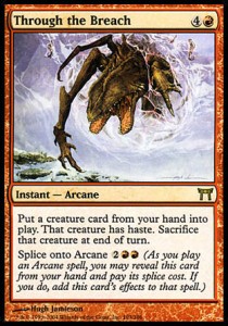 Through the Breach⁣ - Champions of Kamigawa⁣ (Rare)⁣ [193]