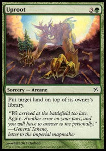 Uproot⁣ - Betrayers of Kamigawa⁣ (Common)⁣ [149]