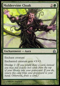 Moldervine Cloak⁣ - Ravnica: City of Guilds⁣ (Uncommon)⁣ [173]