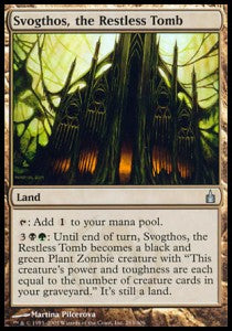 Svogthos, the Restless Tomb⁣ - Ravnica: City of Guilds⁣ (Uncommon)⁣ [283]
