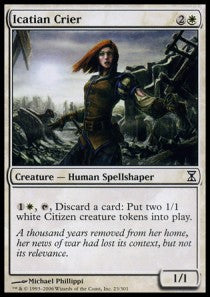 Icatian Crier⁣ - Time Spiral⁣ (Common)⁣ [23]