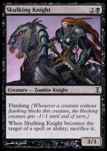 Skulking Knight⁣ - Time Spiral⁣ (Common)⁣ [130]